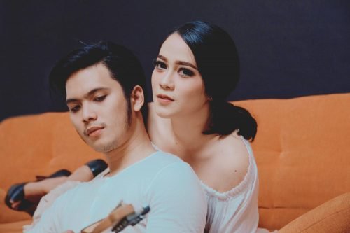 Asian couple