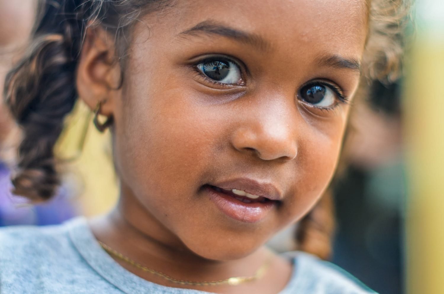 Little black girl
