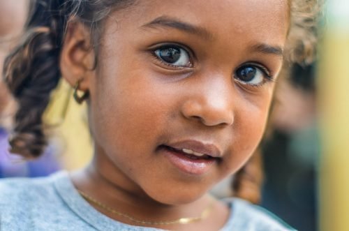 Little black girl